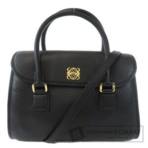 Loewe Anagram Handbag Calfskin Leather